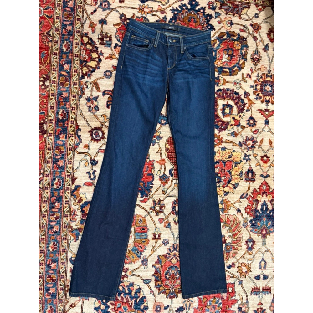 Joe’s Jeans Victoria Mini Boot Size 25 Dark Wash Slim Stretch Y2K